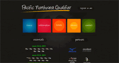 Desktop Screenshot of pacificnwqualifier.org